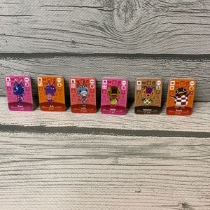 Animal Crossing Amiibo Mini NFC Cards lot of 6 Scan In Villager ACNH Switch NEW